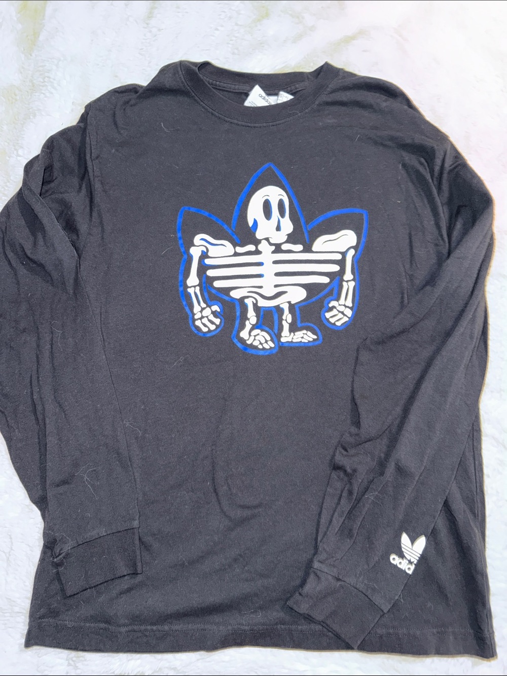 Adidas Originals Skeletreffy Graphic long sleeve tee